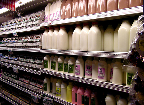 Whole milk showed the largest price increase up 30 cents to $2.79 a gallon.