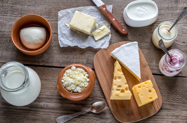 Various Types Of Dairy Products